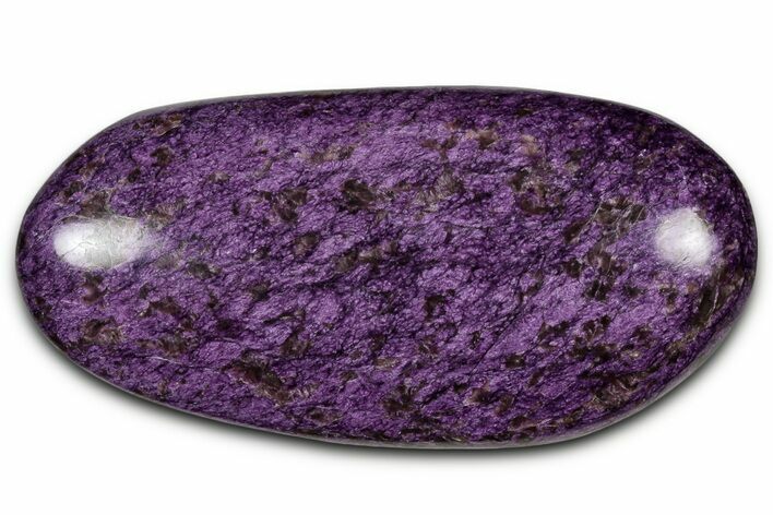 Polished Purple Chromium-Bearing Iowaite w/ Serpentine - Siberia #356560